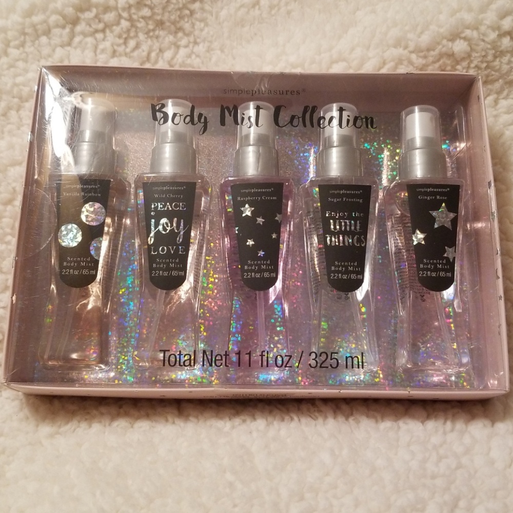 Simple Pleasures Body Mist Collection